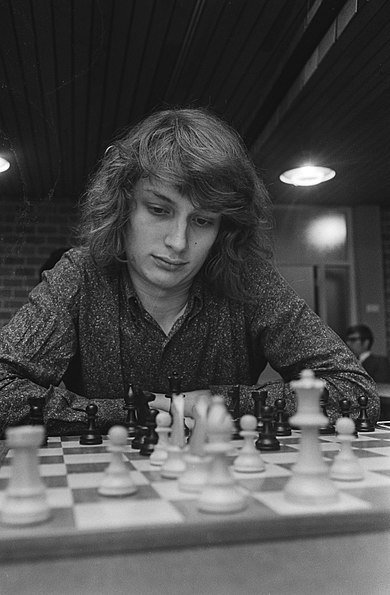 Jan Timman in Hoogeveen 1971