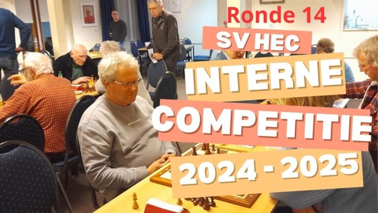 Livestream SV HEC interne Ronde 14competitie R14